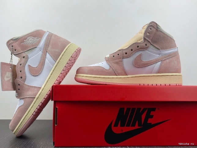 Rep TB Washed Air 1 Retro Jordan (Women's) High OG Pink FD2596-600 0719